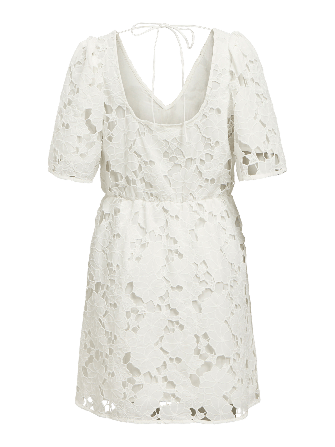 OBJNELLIE Short Dress - White - VERO MODA & VILA Bergvik